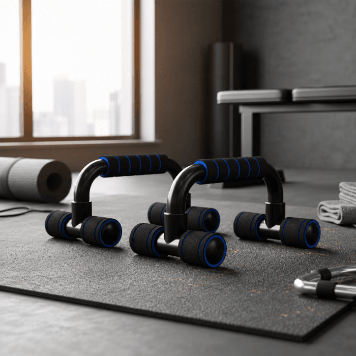 Barras Soportes Para Flexiones Push Up Acolchadas | Entrenar Pecho y Brazos - Vista 1 - Safe Sport Chile