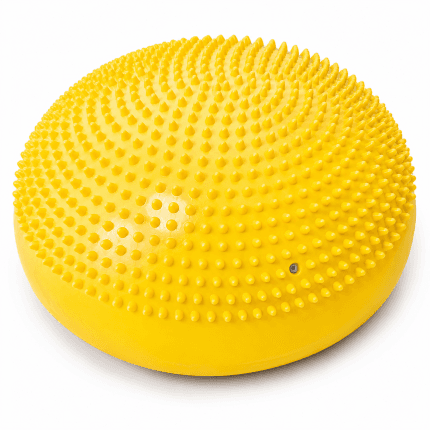 Media Esfera Inflable con Púas Para Equilibrio (Mini Bosu) | Incluye Inflador - Safe Sport Chile
