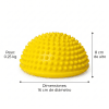 Mini Bosu Erizo Domo de Equilibrio y Masaje (16 cm x 8 cm) - Vista 2 - Safe Sport Chile