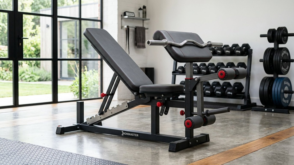 Accesorios básicos para potenciar banco de pesas de musculación