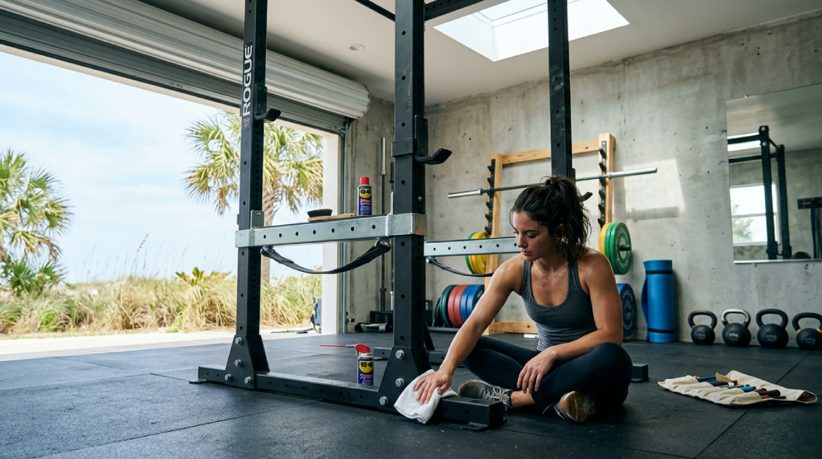 Protección de estructuras metálicas y máquinas de gimnasio contra el óxido
