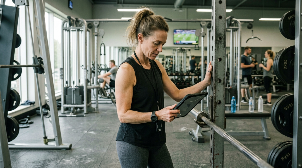 smith machine y jaula de sentadillas libre para entrenamiento de fuerza