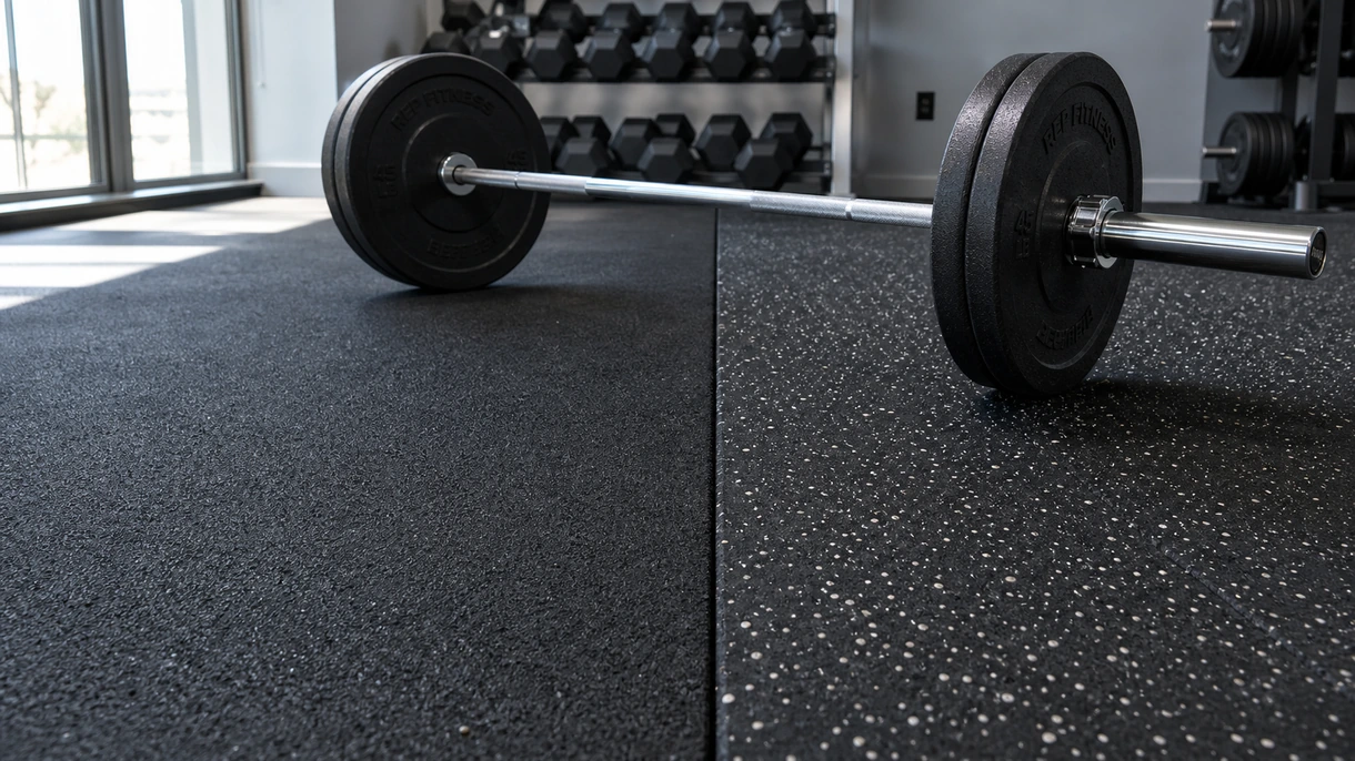 Palmetas de caucho SBR reciclado y caucho EPDM para pisos de entrenamiento